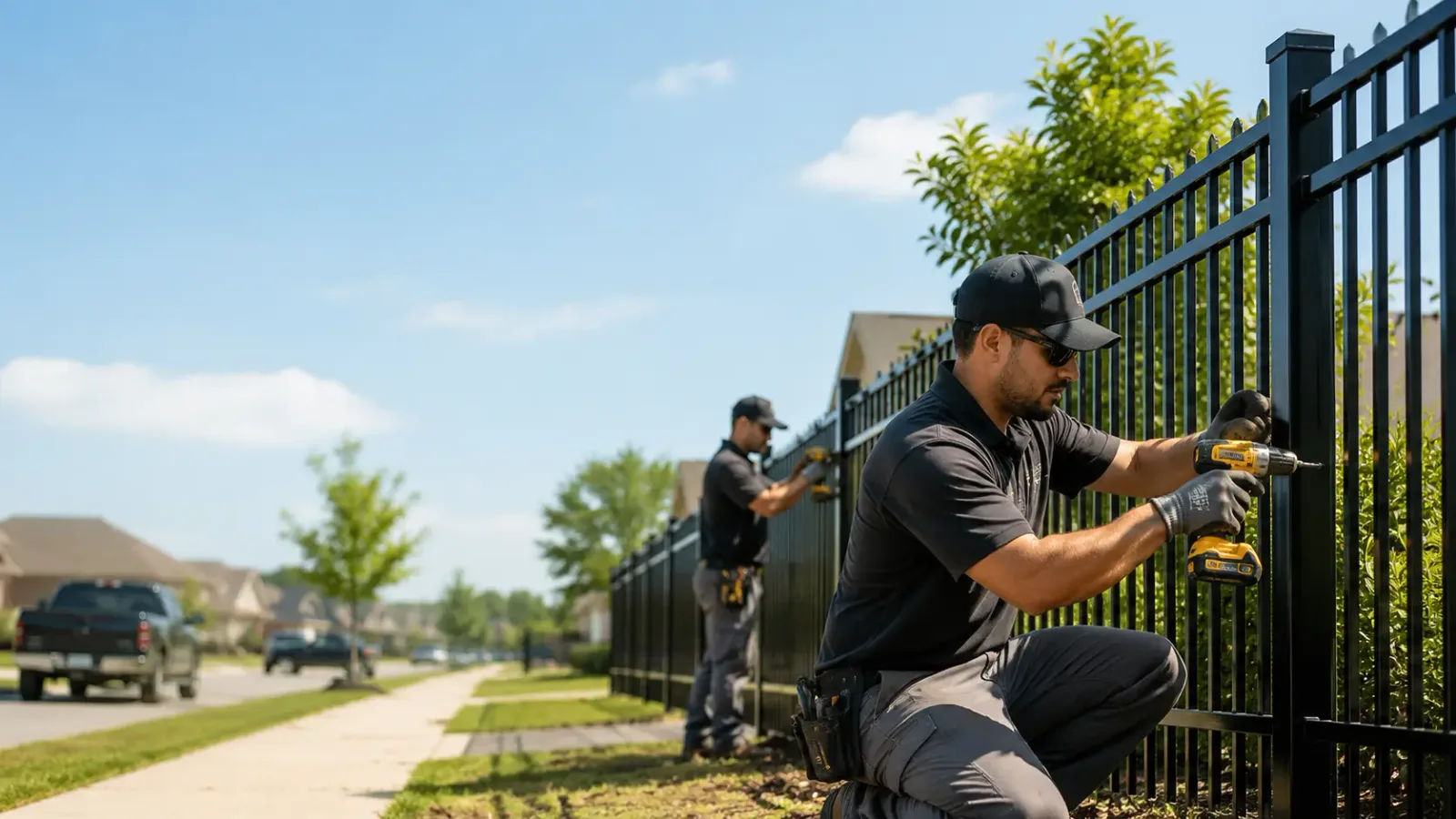 Metal Fence Installation in North Salt Lake, UT
